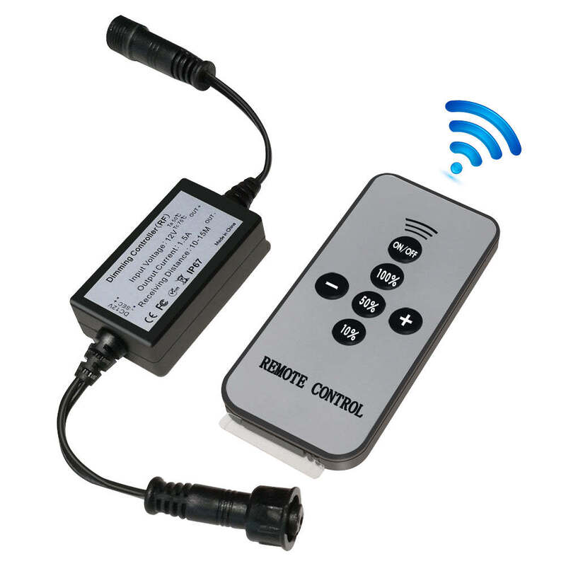 Package Size 123x55x35mm PC LED Light Dimmer Developed SMY Lighting Deck Lights Offering Smooth And Dimming Control