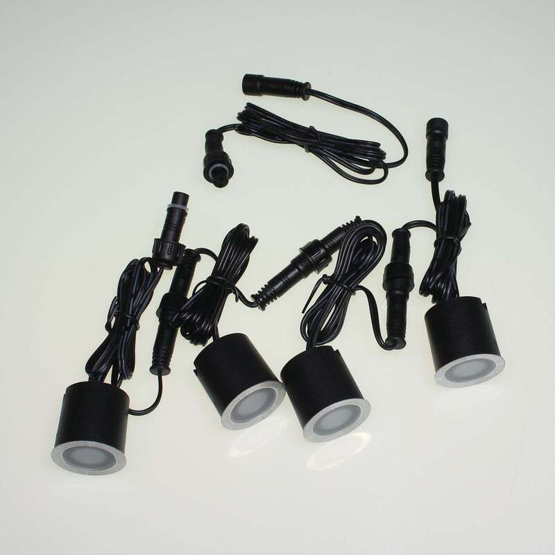 Waterproof IP67 UL Listed & ETL Approved 16.5 ft SMY Deck Light Extension Cable for Outdoor Lighting