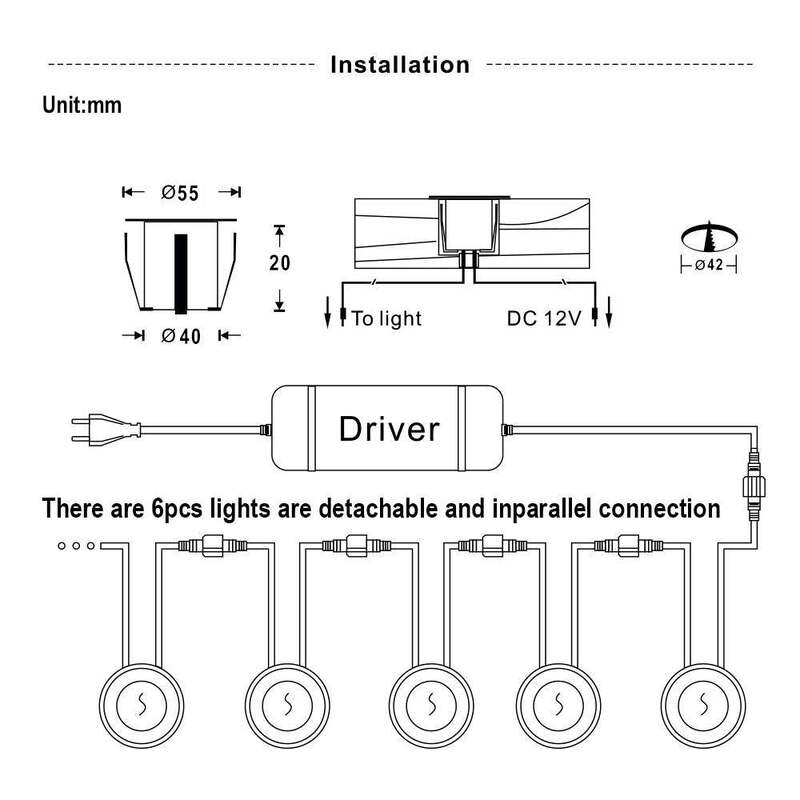 150 Grams Recessed Deck Lights Six Pack Engineered For Easy Installation In Decks Patios And Outdoor Entertainment Areas