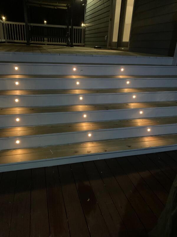 Recessed Stainless Steel LED Deck Lights 10 Pack Without Transformer Perfect For Deck Illumination Long Lasting And Surface Mounted Options