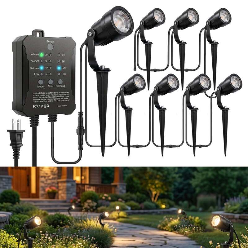 SMY Lighting All-in-One Low Voltage Landscape Lights