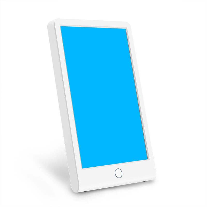 9.45 5.59 0.71 inch LTL-101G-WHI Blue Light Therapy Lamp Designed to Provide Effective Phototherapy Solutions for Medical and Wellness Facilities