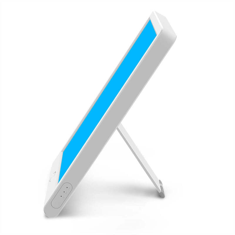 9.45 5.59 0.71 inch LTL-101G-WHI Blue Light Therapy Lamp Designed to Provide Effective Phototherapy Solutions for Medical and Wellness Facilities