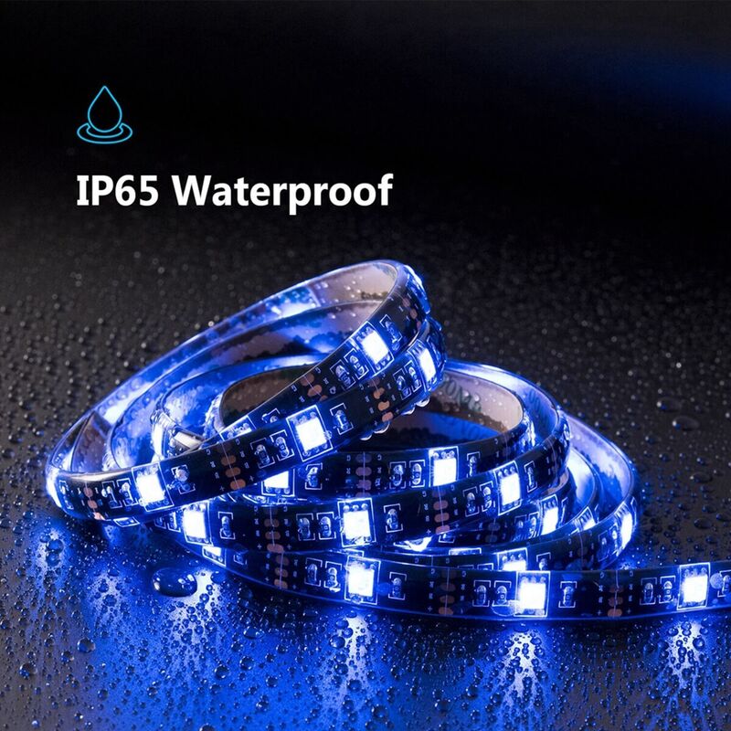IP65 Lumière à bande LED USB imperméable à l'eau 2M y compris les options de couleur multicolore RVB Convient pour les besoins d'éclairage intérieur et extérieur