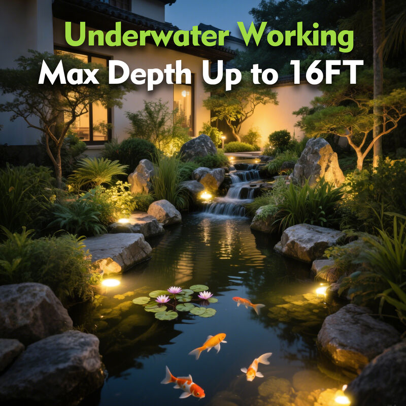Long Lifespan 3w Led Pond Lights Excellent Choice For Outdoor Water Garden Lighting Featuring Durable And Energy Technology